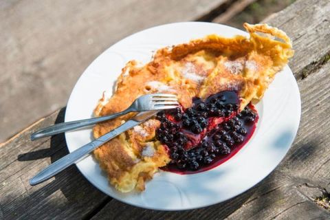 Heidelbeerpfannkuchen, © Ulrike Schacht