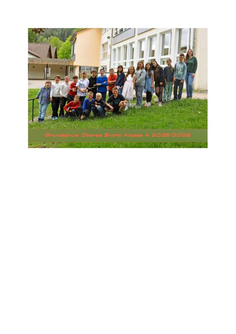 Klasse 4 2025/2026