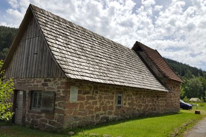 Rußhütte von außen