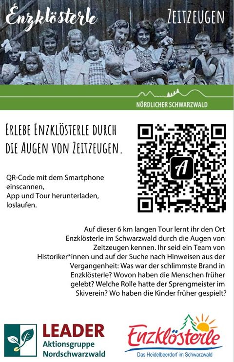 Zeitzeugenweg Enzklösterle