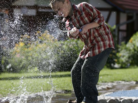 Wasserspaß im Golfpark