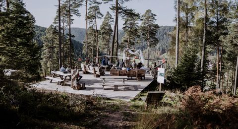 Heiraten auf der Schöllkopfplattform am Heidelbeerweg
